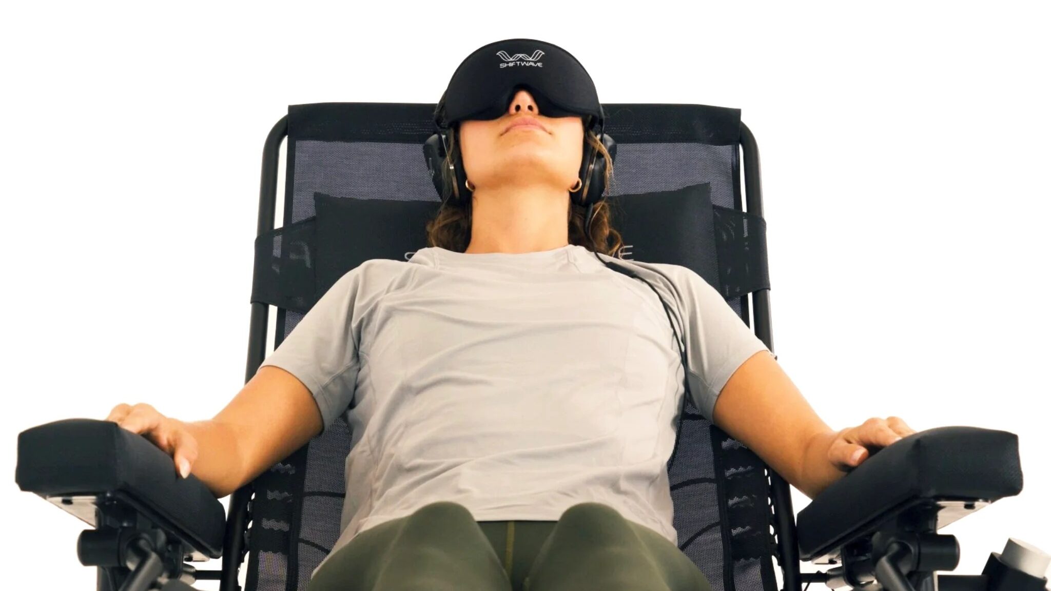 Shiftwave therapy session for nervous system reset and stress relief at functional medicine clinic Holland Health